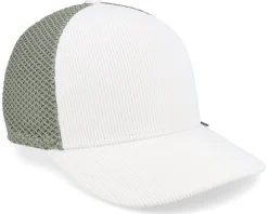 Trucker-Djinns Casual Corduroy Mesh Off White/Olive A-Frame Trucker -