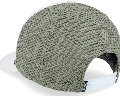 Trucker-Djinns Casual Corduroy Mesh Off White/Olive A-Frame Trucker -