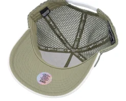 Trucker-Djinns Casual Corduroy Mesh Off White/Olive A-Frame Trucker -