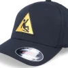 Flexfit-Iconic Caution Slippery Floor Sign Patch Black - Flexfit