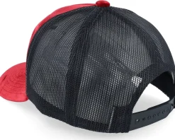 Trucker | Velvet Caps-Calza Pennello Champ Boxer Pop Art Velvet /Black A-Frame Trucker - Red