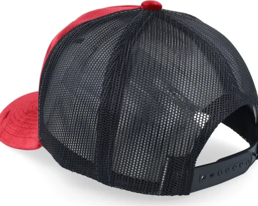 Trucker | Velvet Caps-Calza Pennello Champ Boxer Pop Art Velvet /Black A-Frame Trucker - Red
