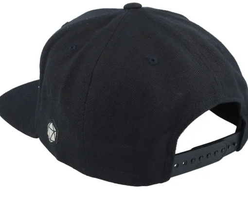 Snapback-Critiql Hit Chaotic Evil Box Patch Snapback - Black