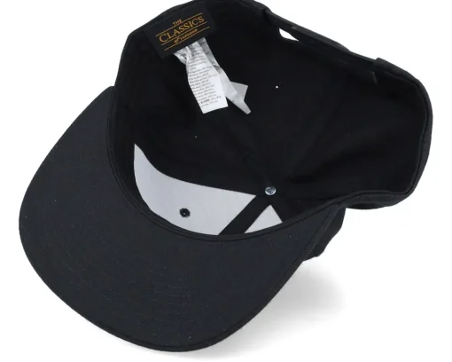 Snapback-Critiql Hit Chaotic Evil Box Patch Snapback - Black