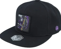 Snapback-Critiql Hit Chaotic Evil Box Patch Snapback - Black