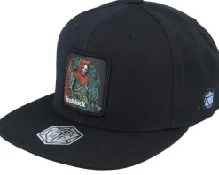 Snapback-Critiql Hit Chaotic Evil Box Patch Snapback - Black