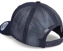 Best Skillfish Charcoal Carp Fish Patch Black Trucker -