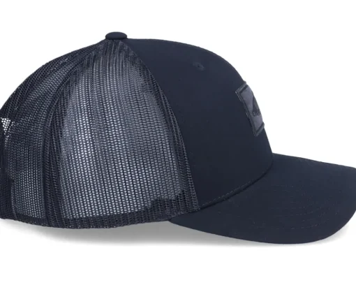 Best Skillfish Charcoal Carp Fish Patch Black Trucker -
