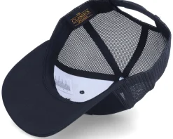 Best Skillfish Charcoal Carp Fish Patch Black Trucker -