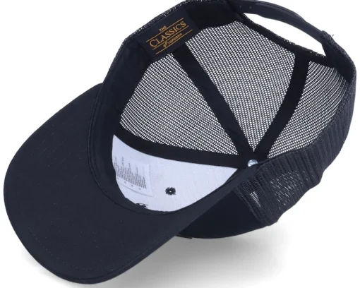 Best Skillfish Charcoal Carp Fish Patch Black Trucker -