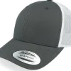 Trucker | Blanks-Yupoong Charcoal/White Trucker -