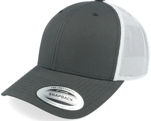 Trucker | Blanks-Yupoong Charcoal/White Trucker -