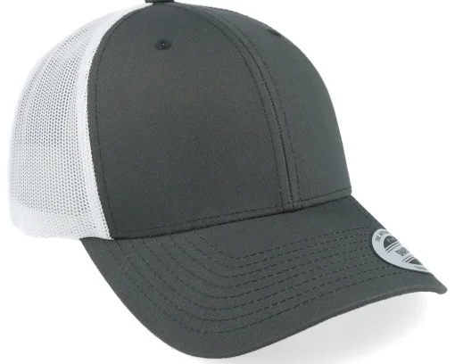 Trucker | Blanks-Yupoong Charcoal/White Trucker -