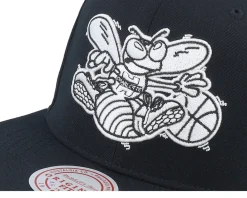 Snapback-Mitchell & Ness Charlotte Hornets Evergreen /White Snapback - Black