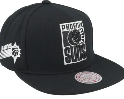 Snapback-Mitchell & Ness Charlotte Hornets Evergreen /White Snapback - Black