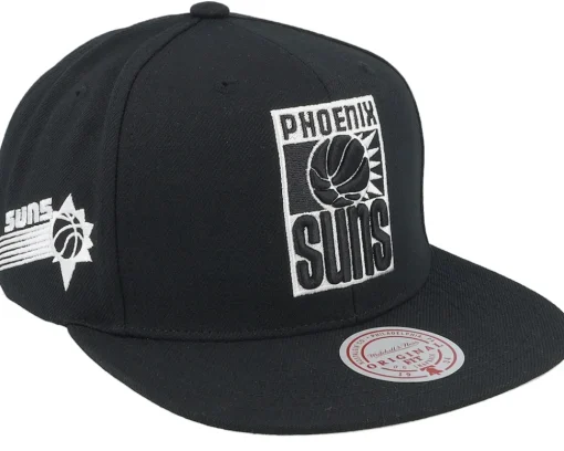 Snapback-Mitchell & Ness Charlotte Hornets Evergreen /White Snapback - Black