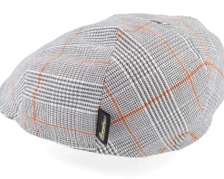 New Borsalino Checkered Flat Cap -
