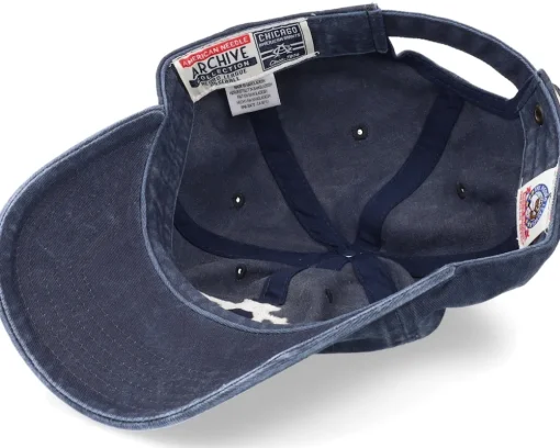 Dad Cap-American Needle Chicago American Giants Archive Navy Dad Cap -