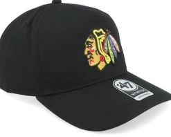 Adjustable-47 Brand Chicago Blackhawks 47 Hitch Cap Black A-frame Adjustable -
