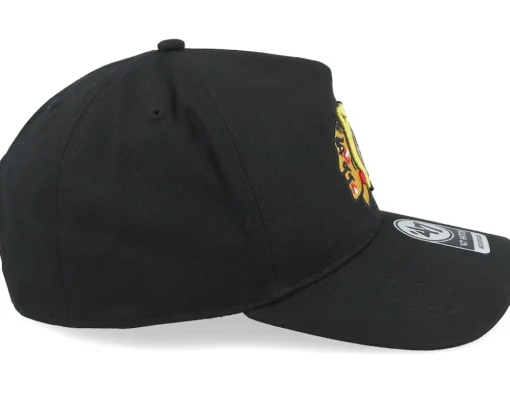 Adjustable-47 Brand Chicago Blackhawks 47 Hitch Cap Black A-frame Adjustable -
