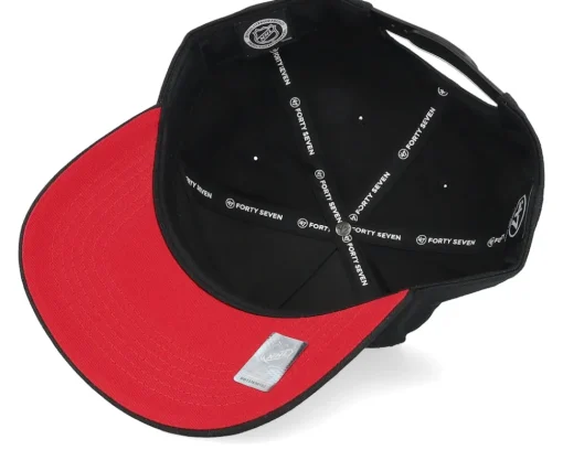 Adjustable-47 Brand Chicago Blackhawks 47 Hitch Cap Black A-frame Adjustable -