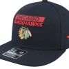 Snapback-Fanatics Chicago hawks Authentic Pro Rink Prime Snapback - Black