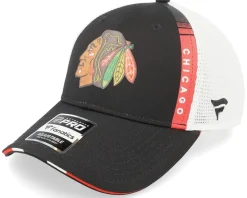 Best Fanatics Chicago hawks Authentic Pro Draft Podium /White Trucker - Black
