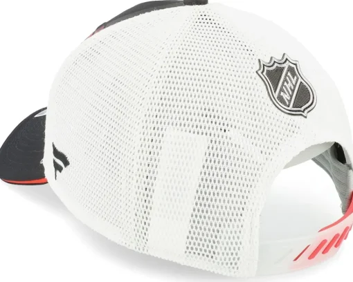 Best Fanatics Chicago hawks Authentic Pro Draft Podium /White Trucker - Black