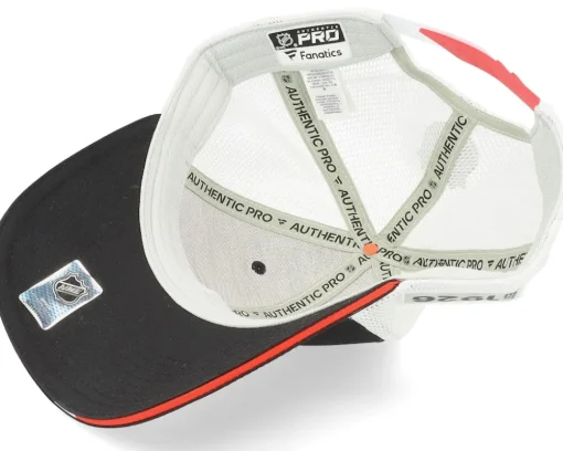 Best Fanatics Chicago hawks Authentic Pro Draft Podium /White Trucker - Black