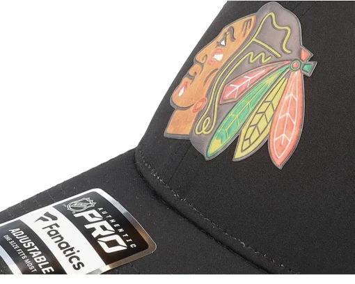 Best Fanatics Chicago hawks Authentic Pro Draft Podium /White Trucker - Black
