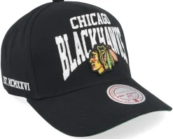 New Mitchell & Ness Chicago hawks Big Time Pro A-frame Adjustable - Black