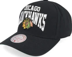 New Mitchell & Ness Chicago hawks Big Time Pro A-frame Adjustable - Black