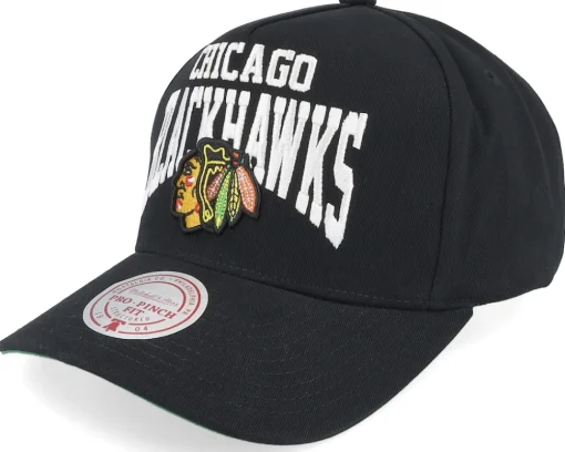New Mitchell & Ness Chicago hawks Big Time Pro A-frame Adjustable - Black