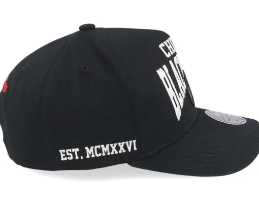 New Mitchell & Ness Chicago hawks Big Time Pro A-frame Adjustable - Black