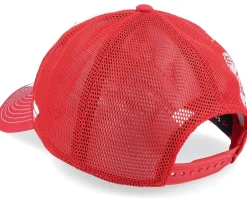 Trucker-Fanatics Chicago Blackhawks Block Party Dad Cap Athletic Red/White Trucker -