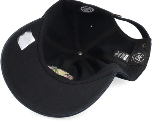 Clearance 47 Brand Chicago Blackhawks Clean Up Black Adjustable -