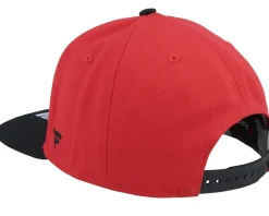 Clearance Fanatics Chicago Blackhawks Iconic Color Blocked Athl Red/Black Snapback -