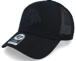 Trucker-47 Brand Chicago Blackhawks NHL Branson '47 Mvp Black Trucker -
