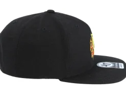 Snapback-47 Brand Chicago Blackhawks No Shot 47 Captain Black Snapback -