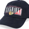 Adjustable-American Needle Chicago Blackhawks Printed Cord Black Adjustable -