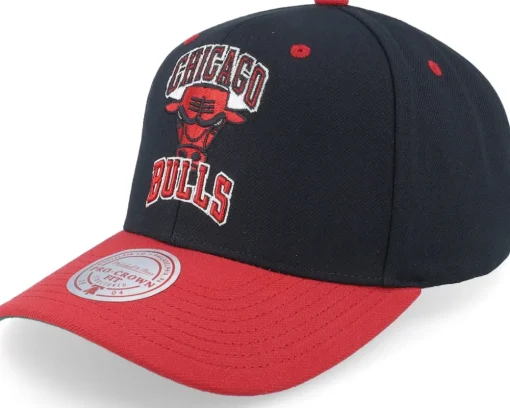 Sale Mitchell & Ness Chicago Bulls All In 2.0 Pro /Red Adjustable - Black