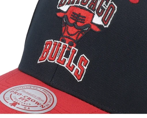 Sale Mitchell & Ness Chicago Bulls All In 2.0 Pro /Red Adjustable - Black