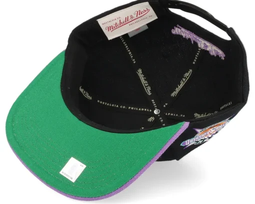 Snapback-Mitchell & Ness Chicago Bulls Asg 2 Tone Deadstock /Purple Snapback - Black