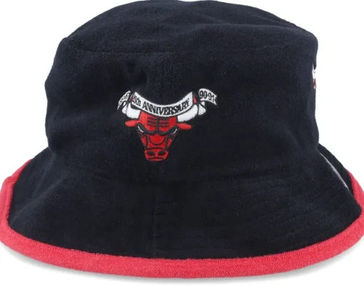 Buckets-Mitchell & Ness Chicago Bulls B Boy Hat Hwc Bucket - Black