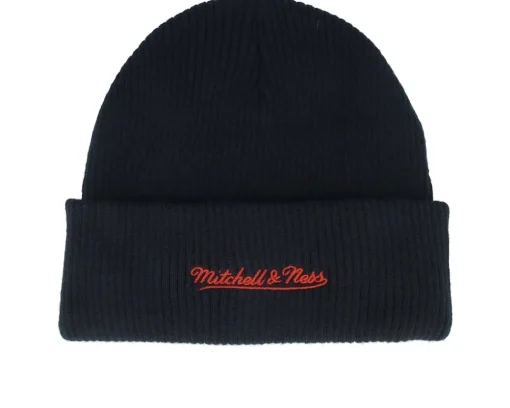 Discount Mitchell & Ness Chicago Bulls Billboard Knit Hwc Black Cuff -