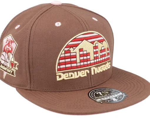 Fitted-Mitchell & Ness Chicago Bulls Sugar Bacon Fitted - Brown