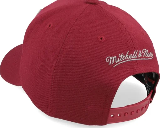 Online Mitchell & Ness Chicago Bulls Classic Red Burgundy Adjustable -