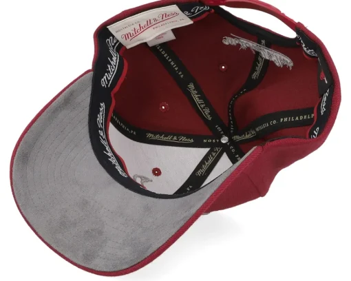 Online Mitchell & Ness Chicago Bulls Classic Red Burgundy Adjustable -