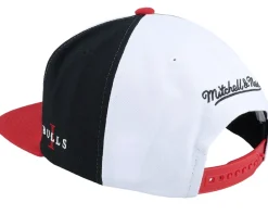Best Mitchell & Ness Chicago Bulls Core I White/Black/Red Snapback -