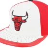 Sale Mitchell & Ness Chicago Bulls Day One White/Red Snapback -